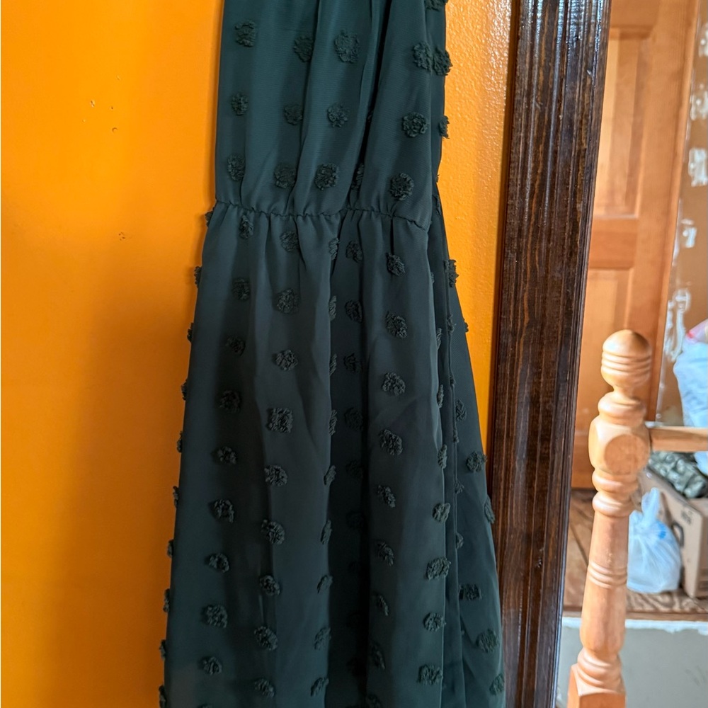 PatPat Kids Dress in Dark Green